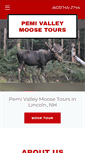 Mobile Screenshot of moosetoursnh.com